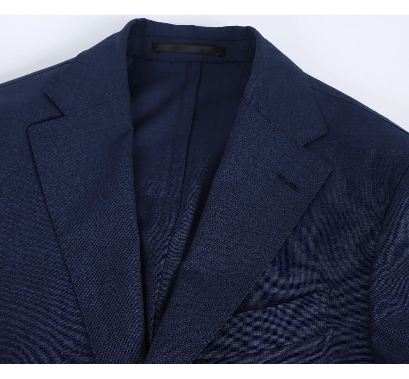 Navy Slim Fit Travel Wool Suit Anti-Microbial/ Nature Stretch/ Wrinkle Resistant