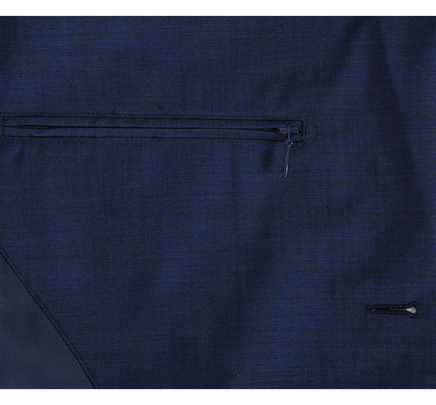 Navy Slim Fit Travel Wool Suit Anti-Microbial/ Nature Stretch/ Wrinkle Resistant