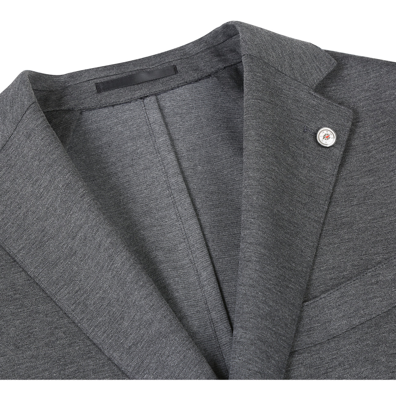 Grey Slim Fit Stretch Suit