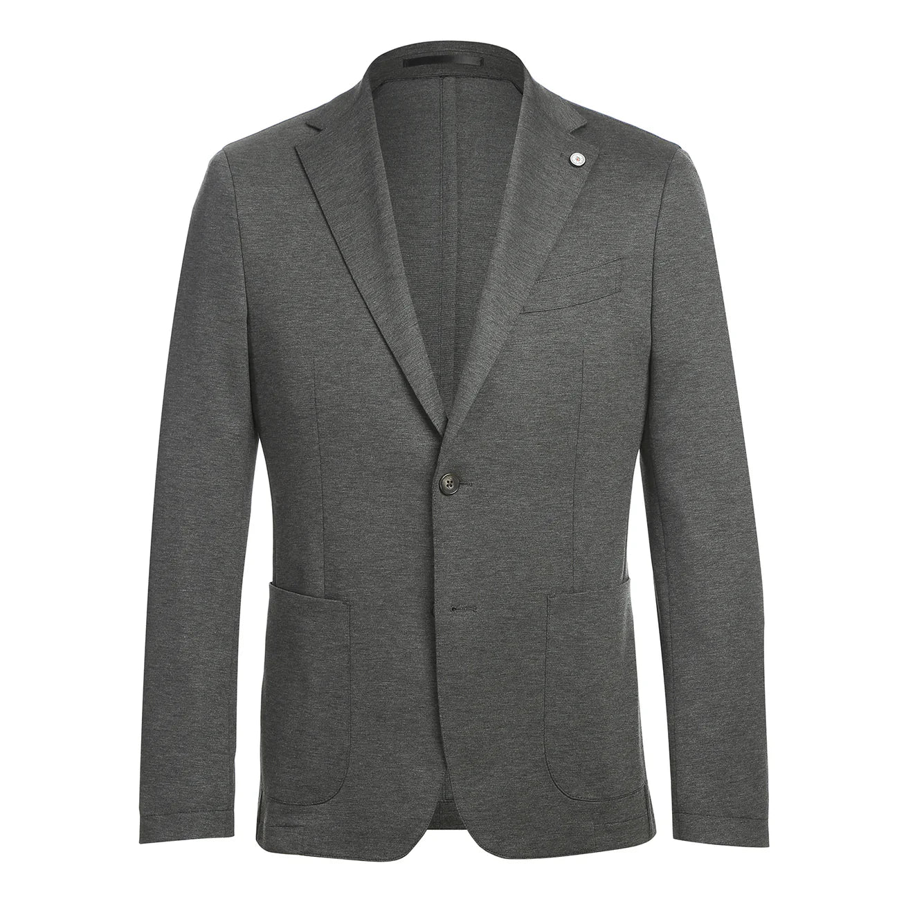 Grey Slim Fit Stretch Suit