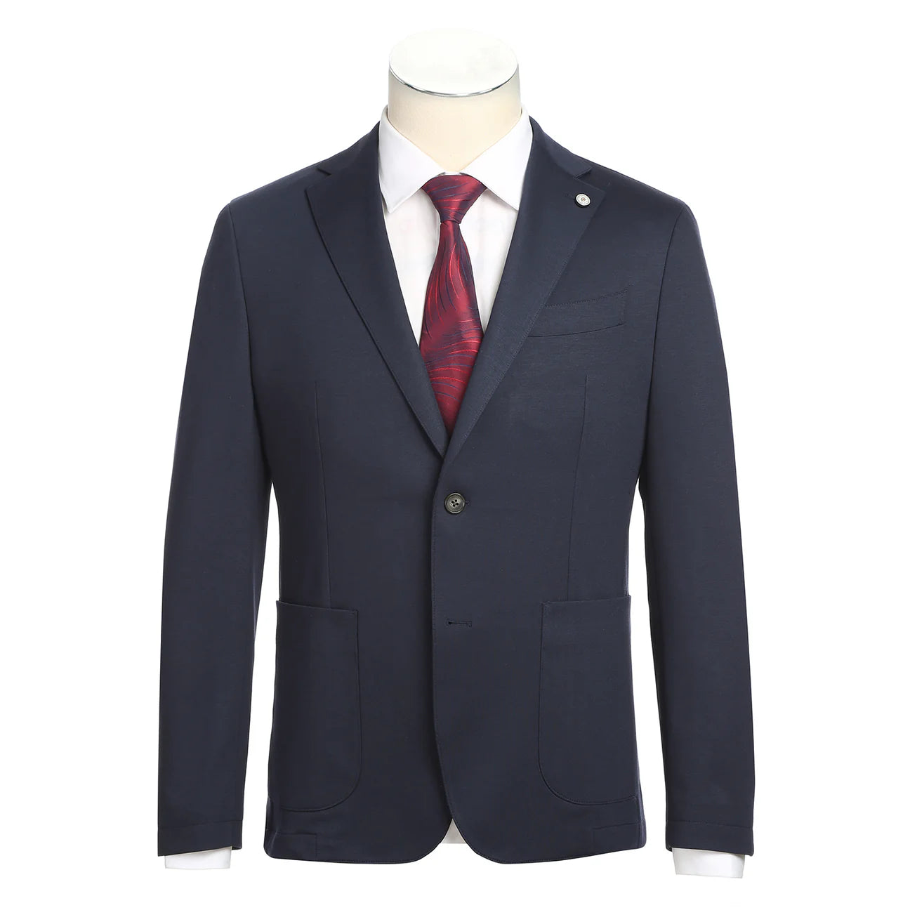 Midnight Navy Slim Fit Stretch Suit